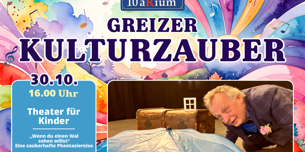 Tickets Wenn du einen Wal sehen willst, Eine zauberhafte Phantasiereise, auf der Kinder die Wunder der Welt entdecken können in Greiz